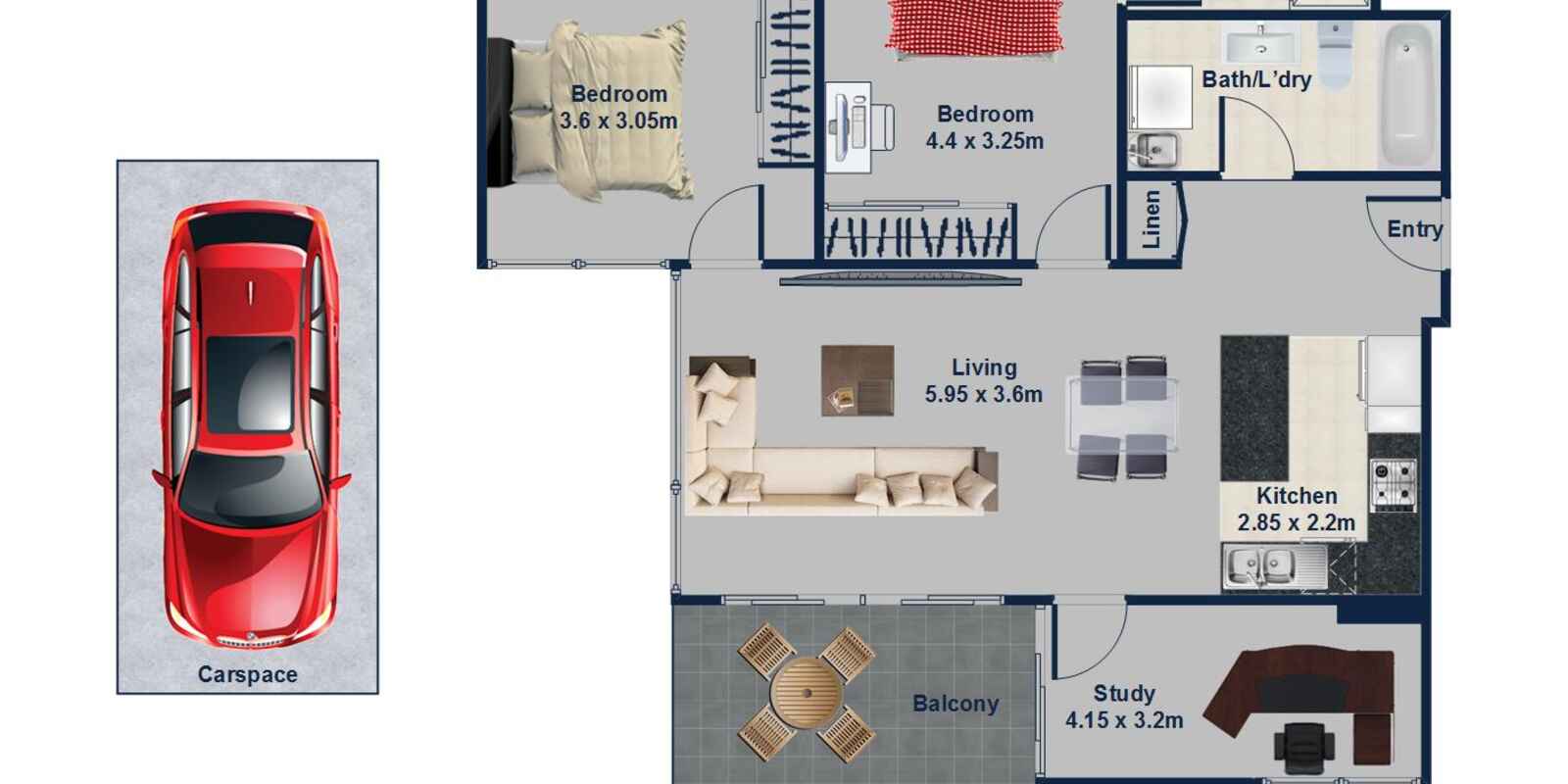 2707/420 Macquarie Street Liverpool