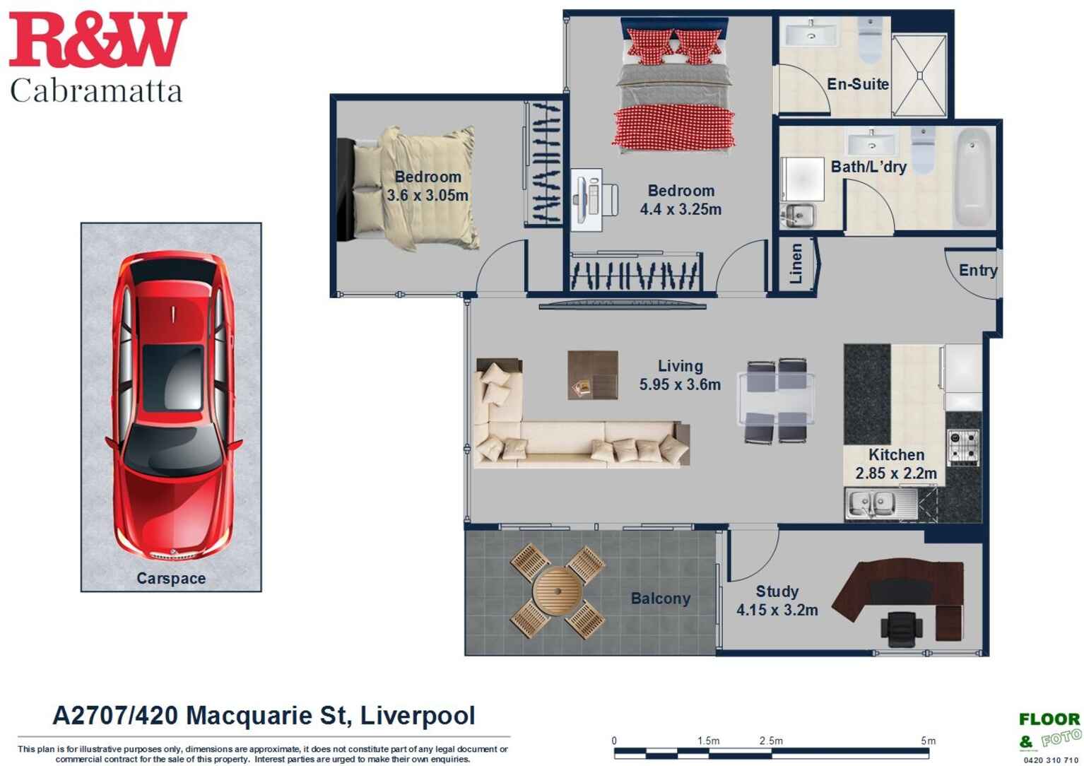 2707/420 Macquarie Street Liverpool